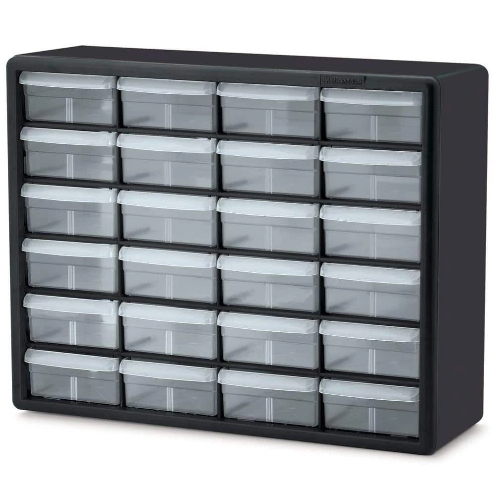 Akro-Mils 24-Compartment Small Parts Organizer Cabinet 3 Akro-Mils 24-Compartment Small Parts Organizer Cabinet
