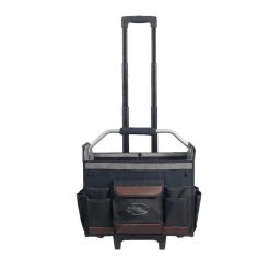 DEAD ON TOOLS 18 in. Rolling Tool Tote with Extended Handle -Tool Storage Online Shop black dead on tools tool bags do roller 1f 1000
