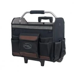DEAD ON TOOLS 18 in. Rolling Tool Tote with Extended Handle -Tool Storage Online Shop black dead on tools tool bags do roller c3 1000