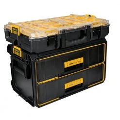 DEWALT ToughSystem 2.0 10-Compartment Deep Small Parts Organizer -Tool Storage Online Shop black dewalt modular tool storage systems dwst08040 31 1000