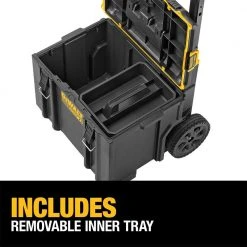 DEWALT TOUGHSYSTEM 2.0 Small Tool Box with Bonus Medium Tool Box, Mobile Tool Box and Mechanic Tool Set (226-Piece) w/ Tool Box 26 DEWALT TOUGHSYSTEM 2.0 Small Tool Box with Bonus Medium Tool Box, Mobile Tool Box and Mechanic Tool Set (226-Piece) w/ Tool Box -Tool Storage Online Shop black dewalt modular tool storage systems dwst08165w0506h fa 1000