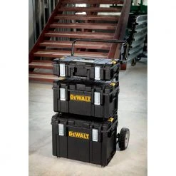DEWALT TOUGHSYSTEM 9.6 in. 0-Drawer Utility Cart Tool Box Carrier -Tool Storage Online Shop black dewalt modular tool storage systems dwst08210 fa 1000