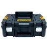 DEWALT TSTAK II 13 in. Stackable Flat Top Tool Storage Case -Tool Storage Online Shop black dewalt modular tool storage systems dwst17807 64 1000