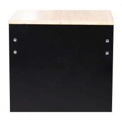 Husky 42 in. W x 18.1 in. D 8-Drawer Black Mobile Workbench Cabinet with Solid Wood Top -Tool Storage Online Shop black husky mobile workbenches h42mwc8blk 1f 1000