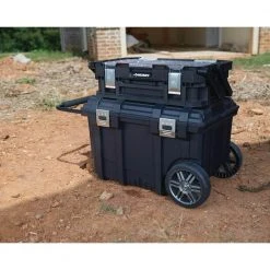 Husky 26 in. Connect Rolling Tool Box Black -Tool Storage Online Shop black husky modular tool storage systems 228224 fa 1000