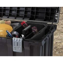 Husky 37 in. Rolling Tool Box Utility Cart Black -Tool Storage Online Shop black husky portable tool boxes 209261 4f 1000