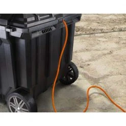 Husky 37 in. Rolling Tool Box Utility Cart Black -Tool Storage Online Shop black husky portable tool boxes 209261 fa 1000