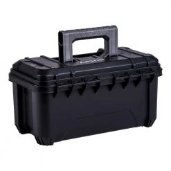 Husky 16 in. Black Plastic Portable Tool Box with Metal Latches -Tool Storage Online Shop black husky portable tool boxes 235574 4f 1000