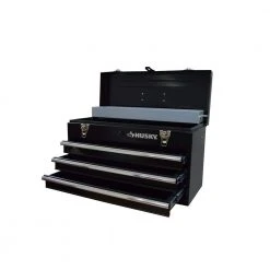 Husky 8.80 in. 3-Drawer Portable Tool Box with Tray -Tool Storage Online Shop black husky portable tool boxes tb 303b fa 1000