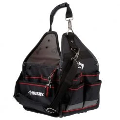 Husky 10 in. Electrician Tool Bag with Removable Tool Wall -Tool Storage Online Shop black husky tool bags 67128 02 44 1000