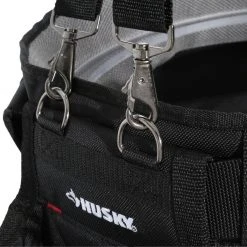 Husky 2-Bag 18 -Pocket Black Framer's Suspension Rig Work Tool Belt with Suspenders -Tool Storage Online Shop black husky tool belts hd00116 th 66 1000