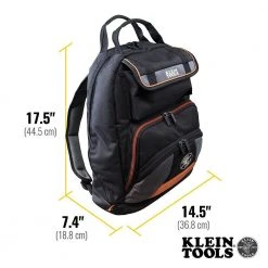 Klein Tools Tradesman Pro 17.5 in. Tool Gear Back Pack -Tool Storage Online Shop black klein tools tool bags 55475 1d 1000