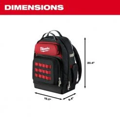 Milwaukee 15 in. Ultimate Jobsite Backpack with 25 ft. x 1 in. Compact Magnetic Tape Measure (2-Pack) -Tool Storage Online Shop black milwaukee tool bags 48 22 8201 48 22 0325g a0 1000