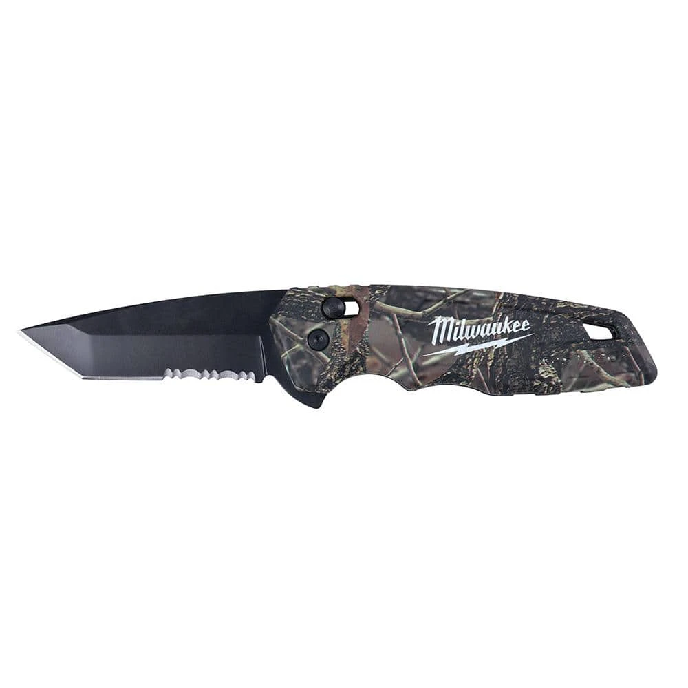 Milwaukee 15 in. Ultimate Jobsite Backpack with FASTBACK Camo Stainless Steel Spring Assisted Folding Knife (2-Piece) 11 Milwaukee 15 in. Ultimate Jobsite Backpack with FASTBACK Camo Stainless Steel Spring Assisted Folding Knife (2-Piece) - Image 9