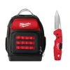 Milwaukee 15 in. Ultimate Jobsite Backpack with 5-in-1 Folding Knife -Tool Storage Online Shop black milwaukee tool bags 48 22 8201 48 22 1540 64 1000