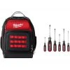 Milwaukee Ultimate Jobsite Black 15 in. Backpack with Screwdriver Cushion Grip Set (6-Piece) 2 Milwaukee Ultimate Jobsite Black 15 in. Backpack with Screwdriver Cushion Grip Set (6-Piece) -Tool Storage Online Shop black milwaukee tool bags 48 22 8201 48 22 2886 64 1000