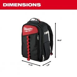 Milwaukee Low Profile Backpack 15 Milwaukee Low Profile Backpack -Tool Storage Online Shop black milwaukee tool bags 48 22 8202 40 1000