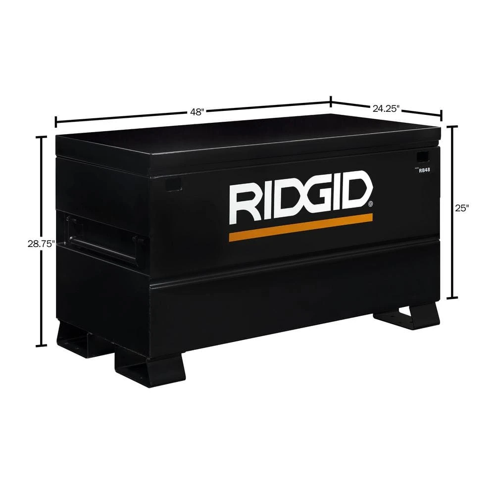 RIDGID 48 in. W x 24 in. D x 28.5 in. H Universal Storage Chest 13 RIDGID 48 in. W x 24 in. D x 28.5 in. H Universal Storage Chest - Image 11