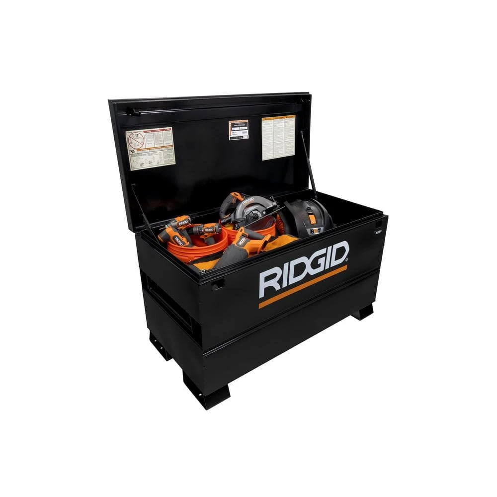 RIDGID 48 in. W x 24 in. D x 28.5 in. H Universal Storage Chest 7 RIDGID 48 in. W x 24 in. D x 28.5 in. H Universal Storage Chest - Image 5