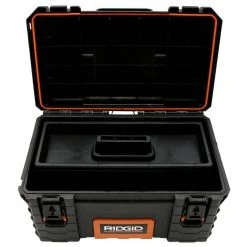 RIDGID 22 in. Pro Tool Box, Black 18 RIDGID 22 in. Pro Tool Box, Black -Tool Storage Online Shop black ridgid modular tool storage systems 221733 1d 1000