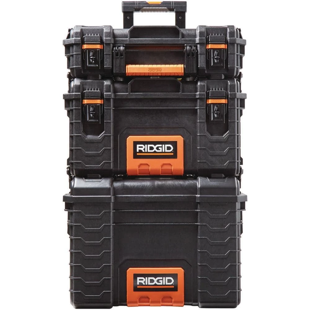 RIDGID 22 in. Pro Tool Box, Black 14 RIDGID 22 in. Pro Tool Box, Black - Image 12