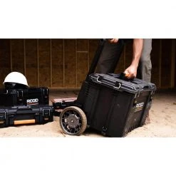 RIDGID 2.0 Pro Gear System 25 in. All Terrain Rolling Tool Cart -Tool Storage Online Shop black ridgid modular tool storage systems 254065 1d 1000