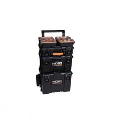 RIDGID 2.0 Pro Gear System 25 in. All Terrain Rolling Tool Cart -Tool Storage Online Shop black ridgid modular tool storage systems 254065 d4 1000