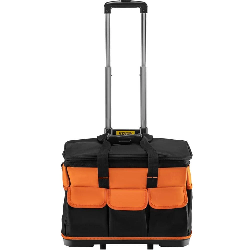 VEVOR 20 in. Rolling Tool Bag 198 lbs. Load Capacity 17-Pockets Bag Oxford Fabric Material with Telescoping Handle 3 VEVOR 20 in. Rolling Tool Bag 198 lbs. Load Capacity 17-Pockets Bag Oxford Fabric Material with Telescoping Handle