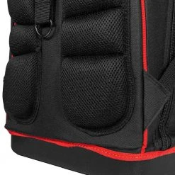 XtremepowerUS 20 in. 38-Pockets Heavy-Duty Padded Wide Mouth Jobsite Backpack Tool Bag -Tool Storage Online Shop black xtremepowerus tool bags 90703 h1 fa 1000