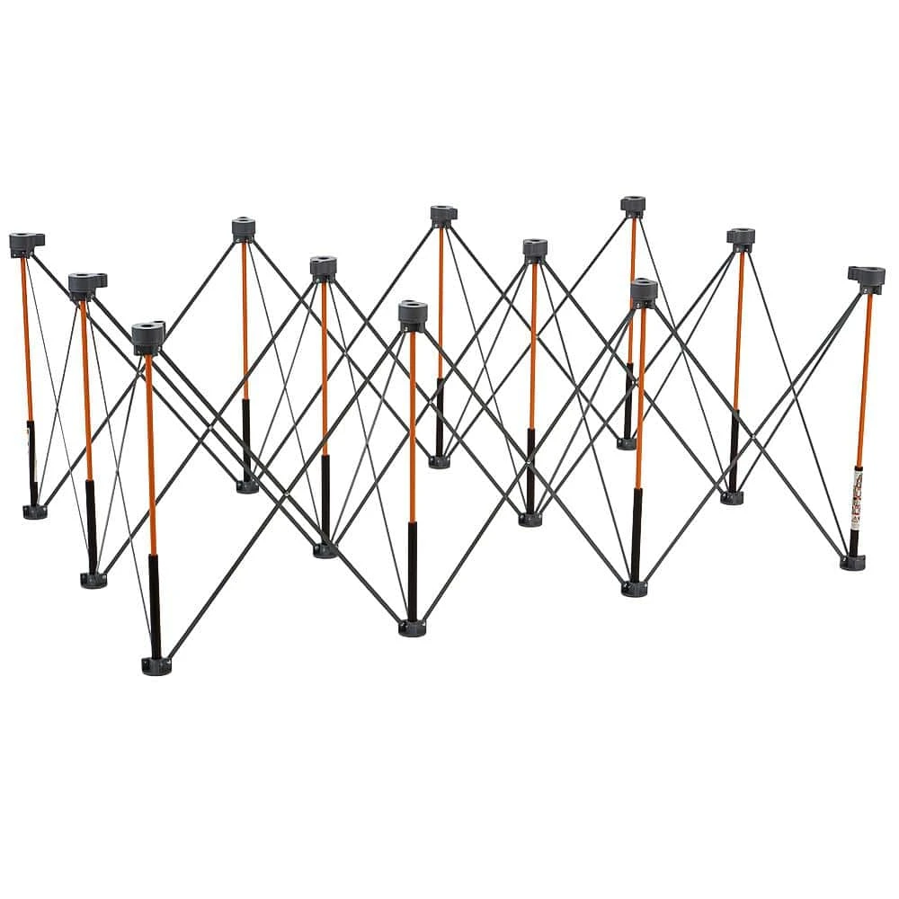 BORA 30 in. x 48 in. x 72 in. Steel Centipede Work Support Sawhorse with Accessories 3 BORA 30 in. x 48 in. x 72 in. Steel Centipede Work Support Sawhorse with Accessories
