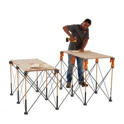 BORA 30 in. x 48 in. x 72 in. Steel Centipede Work Support Sawhorse with Accessories 18 BORA 30 in. x 48 in. x 72 in. Steel Centipede Work Support Sawhorse with Accessories -Tool Storage Online Shop bora saw horses ck12s c3 1000
