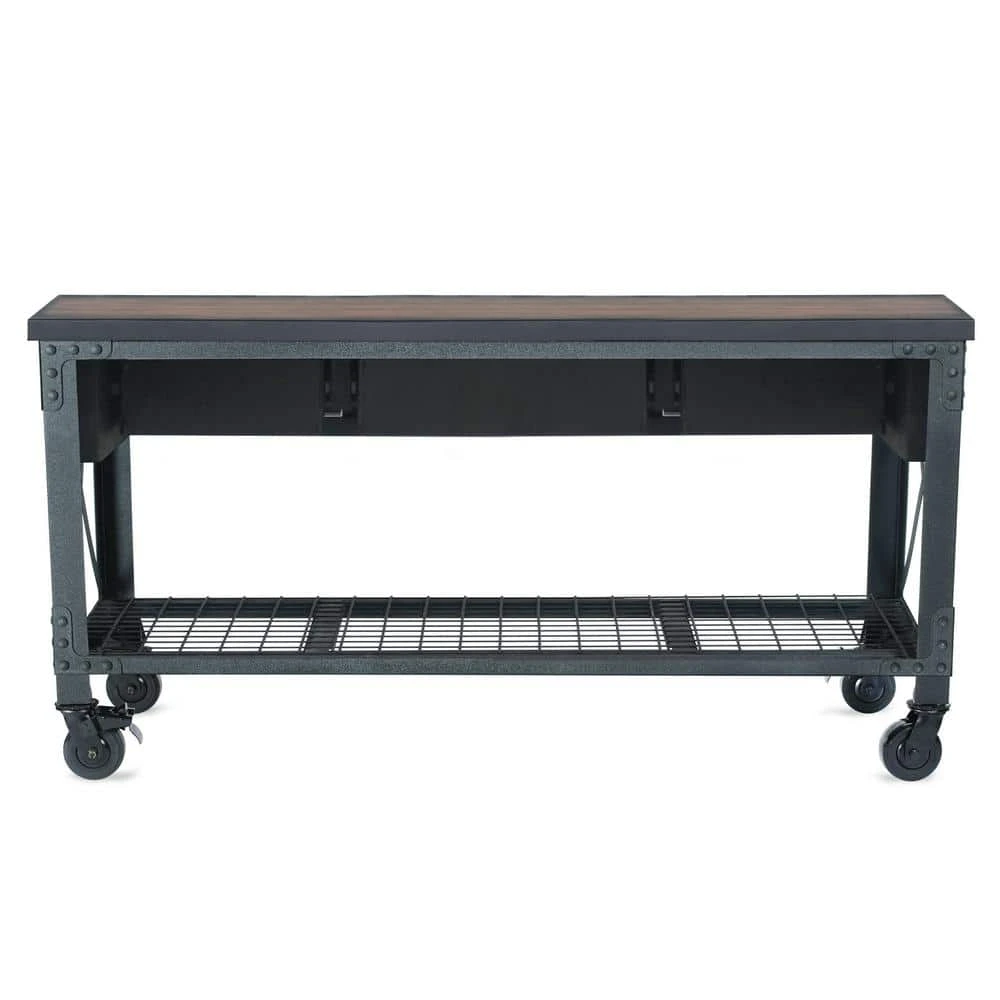 Duramax Building Products 72 in. x 24 in. 3-Drawers Rolling Industrial Workbench and Wood Top 9 Duramax Building Products 72 in. x 24 in. 3-Drawers Rolling Industrial Workbench and Wood Top - Image 7