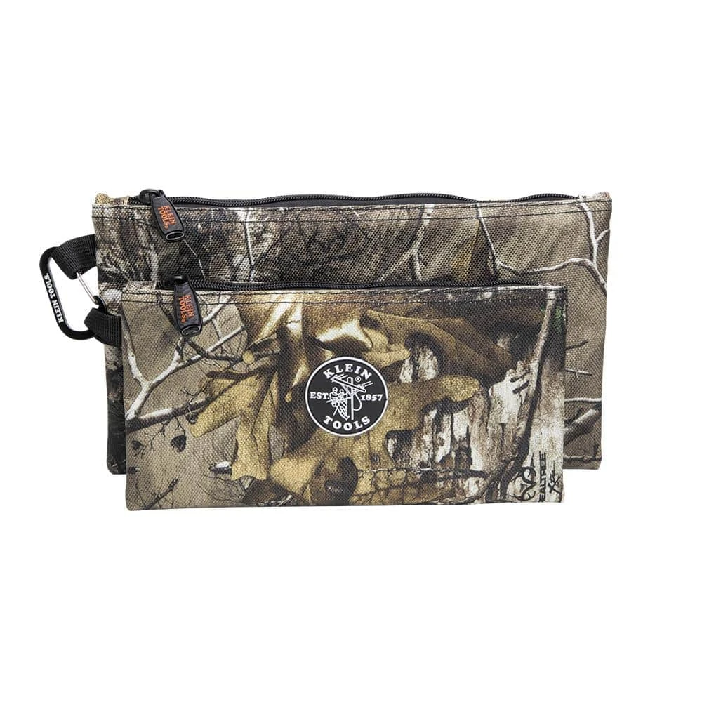Klein Tools 10 in. Camo Zipper Tool Bag, 2-Pack 8 Klein Tools 10 in. Camo Zipper Tool Bag, 2-Pack - Image 6