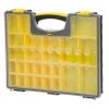Stanley 25-Compartment Shallow Pro Small Parts Organizer 1 Stanley 25-Compartment Shallow Pro Small Parts Organizer -Tool Storage Online Shop clear yellow stanley small parts organizers 014725r 64 1000