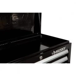 Husky 26 in. W x 12 in. D Standard Duty 4-Drawer Top Tool Chest in Gloss Black 22 Husky 26 in. W x 12 in. D Standard Duty 4-Drawer Top Tool Chest in Gloss Black -Tool Storage Online Shop gloss black husky top tool chests hkst98065bk 66 1000