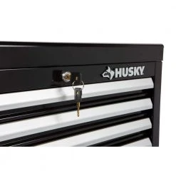 Husky 26 in. W x 12 in. D Standard Duty 4-Drawer Top Tool Chest in Gloss Black 29 Husky 26 in. W x 12 in. D Standard Duty 4-Drawer Top Tool Chest in Gloss Black -Tool Storage Online Shop gloss black husky top tool chests hkst98065bk 76 1000
