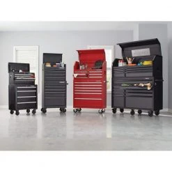 Husky 26 in. W x 12 in. D Standard Duty 4-Drawer Top Tool Chest in Gloss Black 20 Husky 26 in. W x 12 in. D Standard Duty 4-Drawer Top Tool Chest in Gloss Black -Tool Storage Online Shop gloss black husky top tool chests hkst98065bk a0 1000