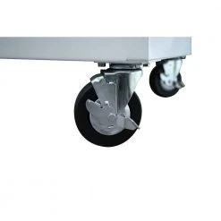 Husky 46 in. W x 24.5 in D Standard Duty 9-Drawer Mobile Workbench Tool Chest with Solid Wood Top in Gloss White -Tool Storage Online Shop gloss white with silver trim husky mobile workbenches hotc4609bj6m 76 1000