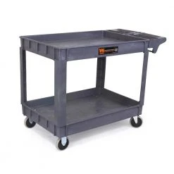 WEN 25.5 in. x 46 in. 500 lbs. Capacity Extra-Wide Service Utility Cart