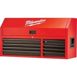 Milwaukee 46 in. 8-Drawer Steel Storage Top Chest in Red and Black