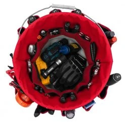 Husky 12 in. 30 Pocket Heavy Duty Bucket Jockey 5 Gallon In-Bucket Storage Tool Bag 16 Husky 12 in. 30 Pocket Heavy Duty Bucket Jockey 5 Gallon In-Bucket Storage Tool Bag -Tool Storage Online Shop red black husky tool bags hd10030 th 4f 1000