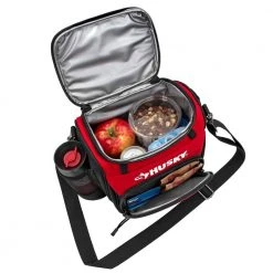 Husky 9 in. Lunch Box Cooler Bag -Tool Storage Online Shop red black husky tool bags hd50100 th e1 1000