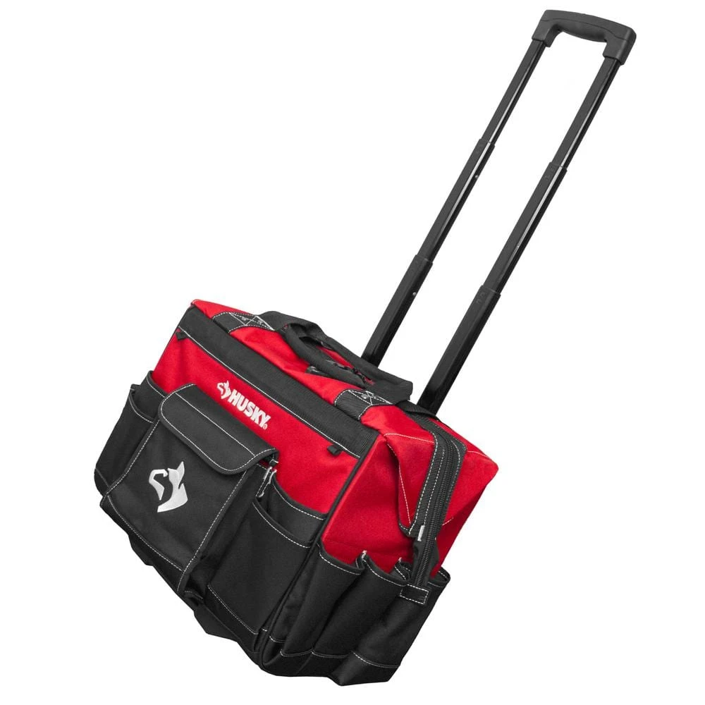 Husky 18 in. 18 Pocket Rolling Tool Bag 9 Husky 18 in. 18 Pocket Rolling Tool Bag - Image 7