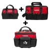 Husky 18 in. Rolling Tool Bag with 18 in. and 12 in. Tool Bags -Tool Storage Online Shop red black husky tool bags hd6501828 th bd 64 1000