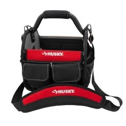 Husky 10 in. 15 Pocket Open Top Tool Bag -Tool Storage Online Shop red black husky tool bags hd70010 th 44 1000