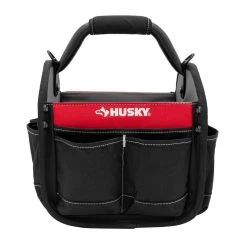 Husky 10 in. 15 Pocket Open Top Tool Bag -Tool Storage Online Shop red black husky tool bags hd70010 th 66 1000