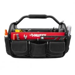 Husky 17 in. 18 Pocket Open Top Tool Bag -Tool Storage Online Shop red black husky tool bags hd70017 th c3 1000
