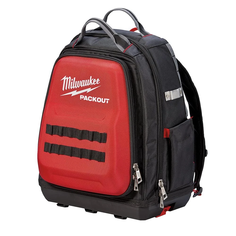 Milwaukee 20 in. W PACKOUT 2-Wheel Utility Tool Cart with 15 in. PACKOUT Backpack (2-Piece) 11 Milwaukee 20 in. W PACKOUT 2-Wheel Utility Tool Cart with 15 in. PACKOUT Backpack (2-Piece) - Image 9
