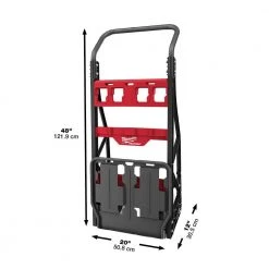 Milwaukee 20 in. W PACKOUT 2-Wheel Utility Tool Cart with 15 in. PACKOUT Backpack (2-Piece) 18 Milwaukee 20 in. W PACKOUT 2-Wheel Utility Tool Cart with 15 in. PACKOUT Backpack (2-Piece) -Tool Storage Online Shop red black milwaukee modular tool storage systems 48 22 8415 48 22 8301 a0 1000