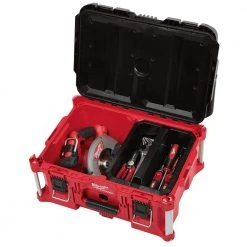 Milwaukee PACKOUT 20 in. 2-Wheel Utility Cart with Large Tool Box and Crate (3-Piece) 26 Milwaukee PACKOUT 20 in. 2-Wheel Utility Cart with Large Tool Box and Crate (3-Piece) -Tool Storage Online Shop red black milwaukee modular tool storage systems 48 22 8415 48 22 8425 48 22 8440 44 1000